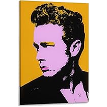 ★レア★ピンク★ ウォーホル「ジェームス ディーン」Warhol ポスター Amazon.co.jp: 画家 芸術家アンディ・ウォーホル ウシ版画